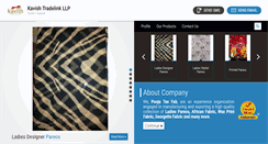 Desktop Screenshot of africanwaxprints.com